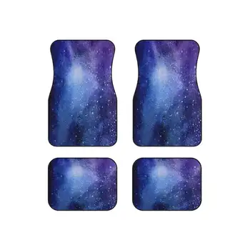  albastru și violet cosmic covorase auto (Set de 4)| ceresc design| accesorii auto